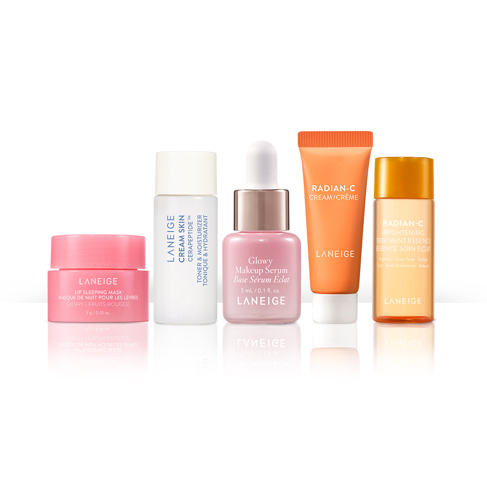 Glowy Skin u0026 Lip 5-piece Gift