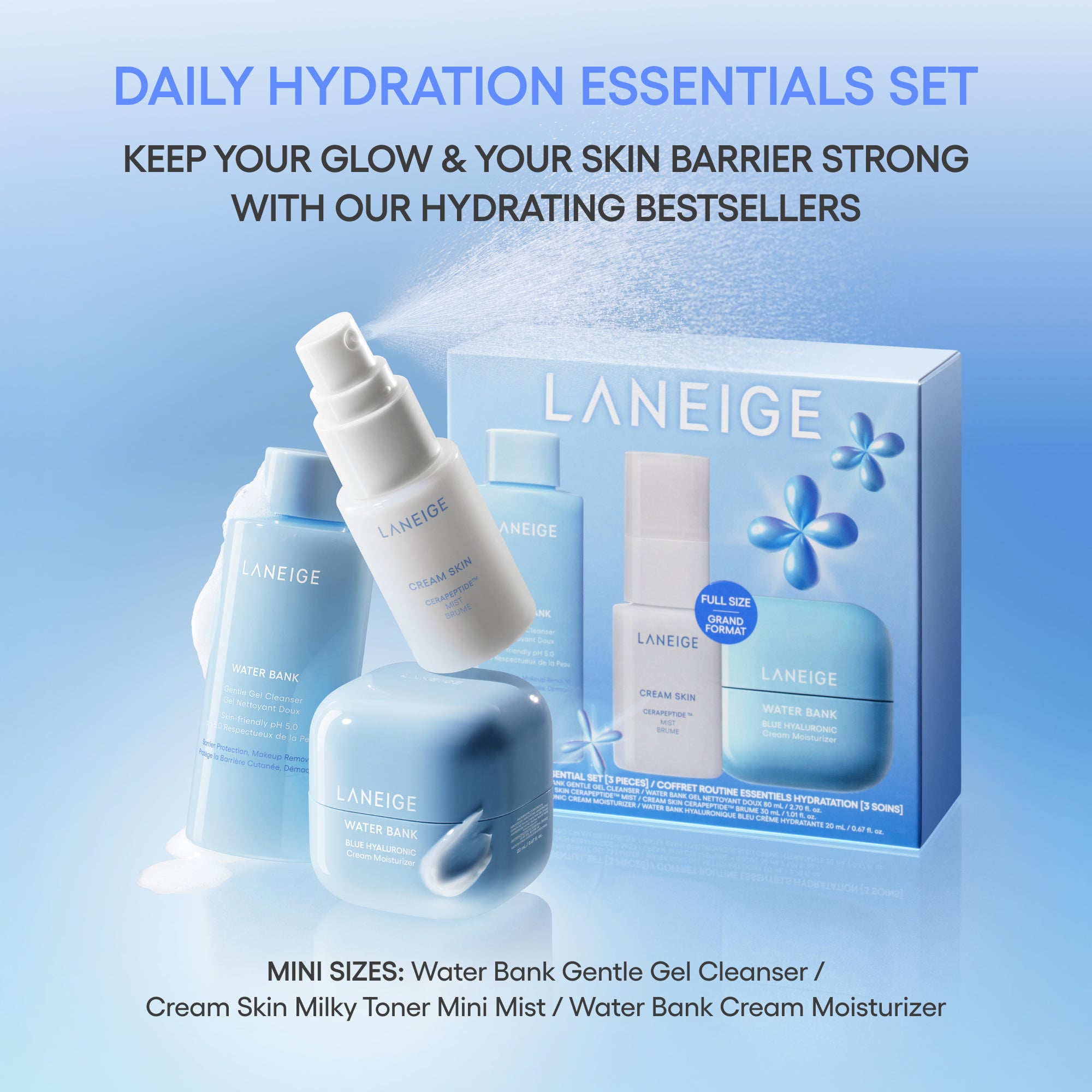 Alternative view of Daily Hydration Essential Set
