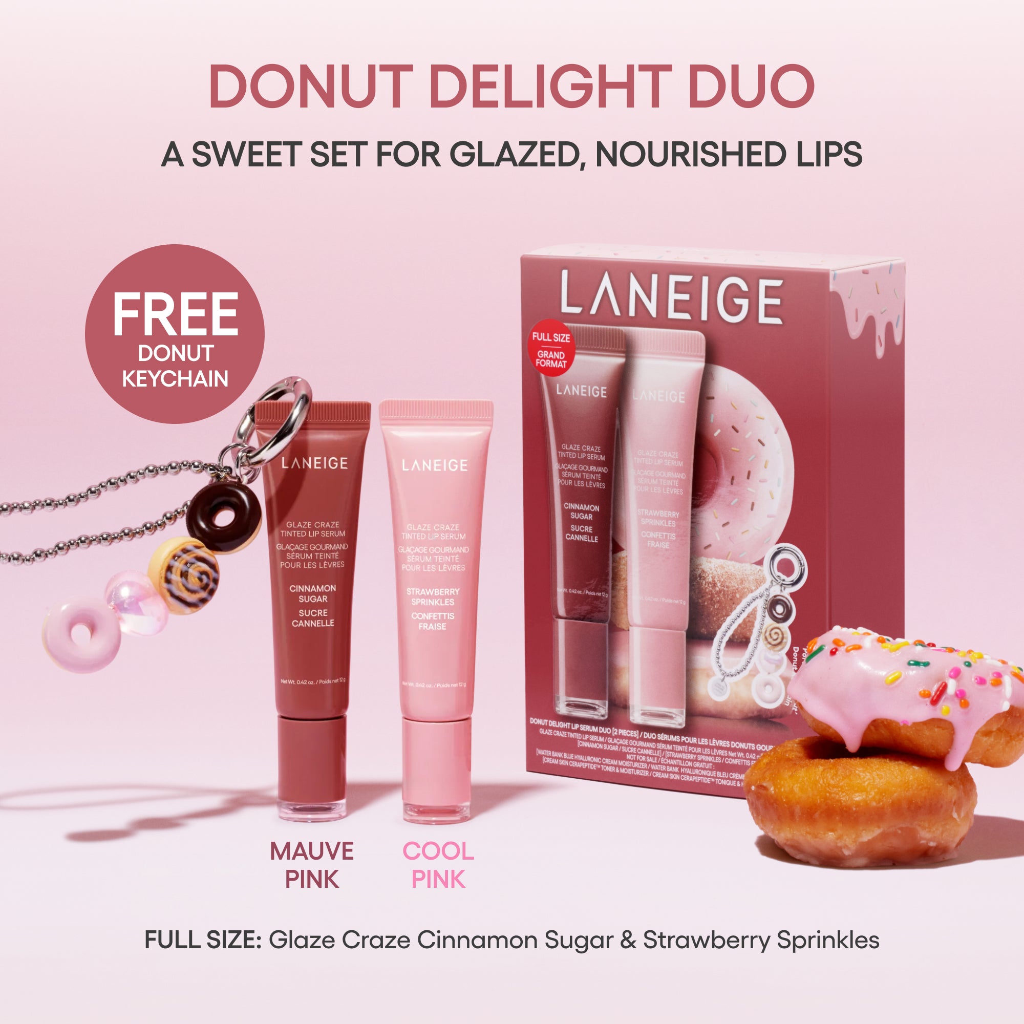 Alternative view of Donut Delight Lip Serum Duo