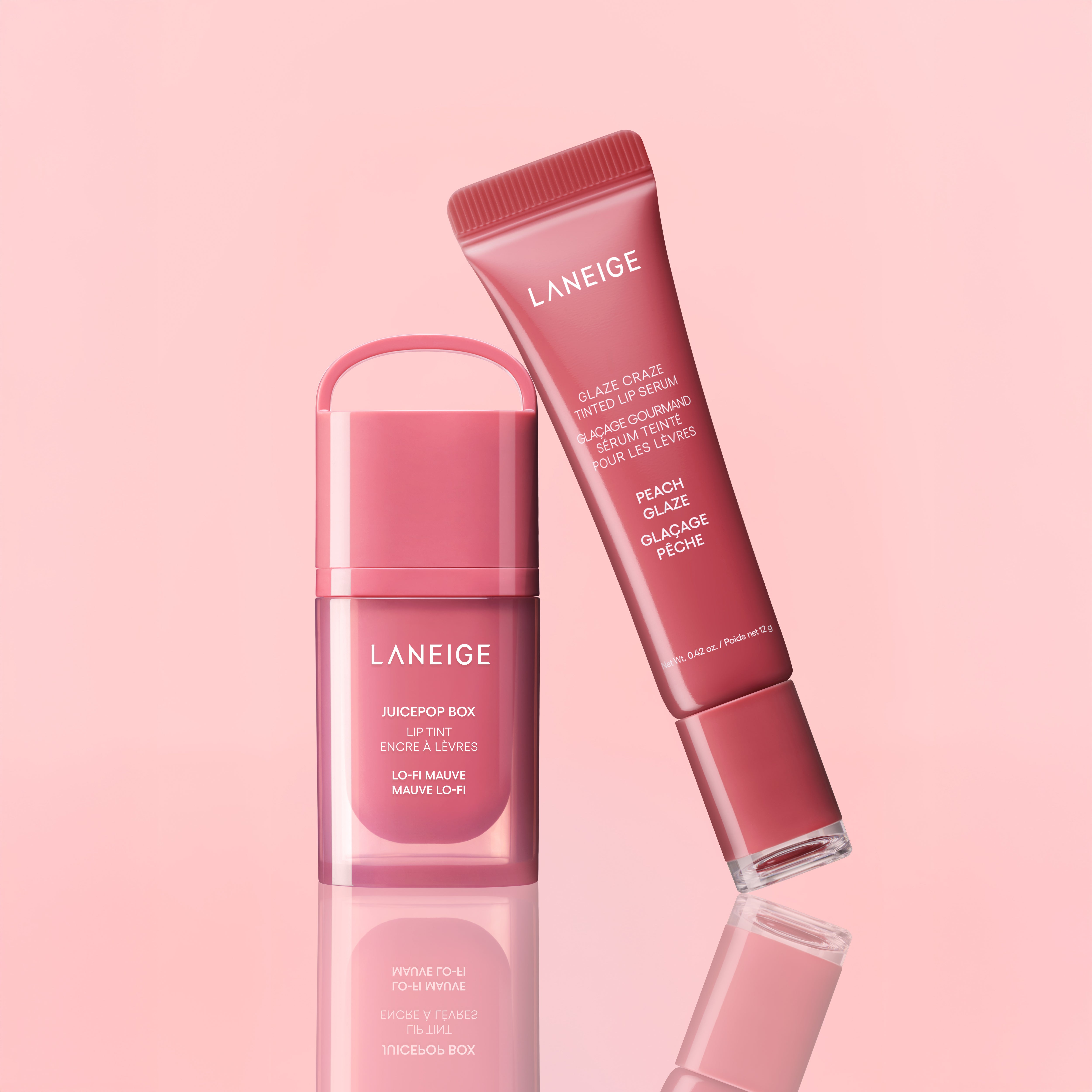 Tint u0026 Glaze Duo: Lo-Fi Mauve u0026 Peach Glaze