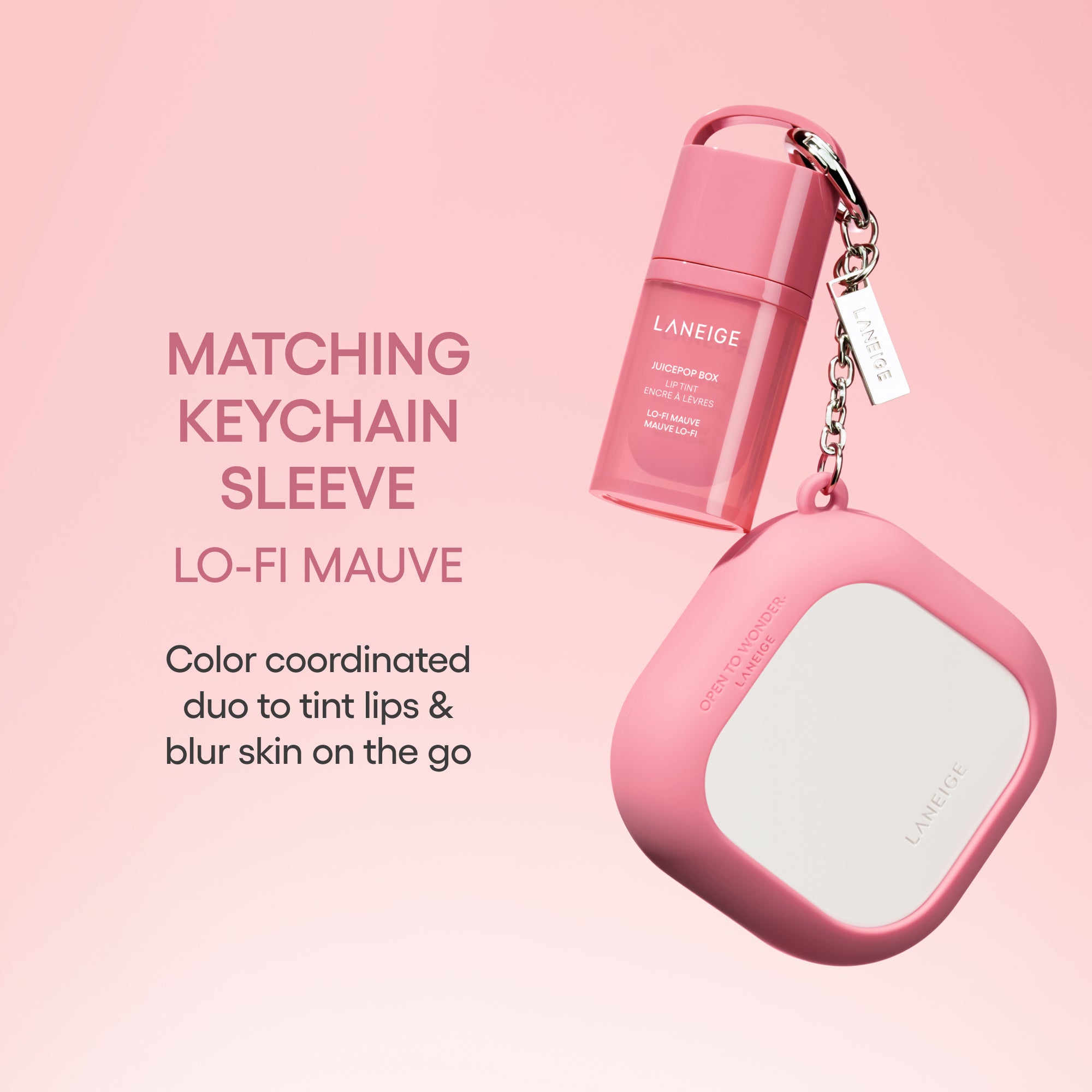 Alternative view of Neo Powder u0026 Lo-Fi Mauve Keychain Bundle